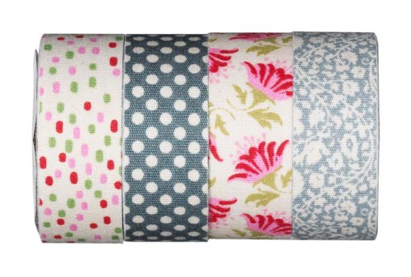 CINTA X4 TELA ADHESIVA 1M X 1.5CM - Painting Flowe